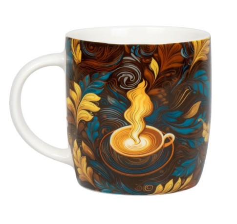 Кружка "Вкусный кофе из дуба", 400 мл. Koenitz