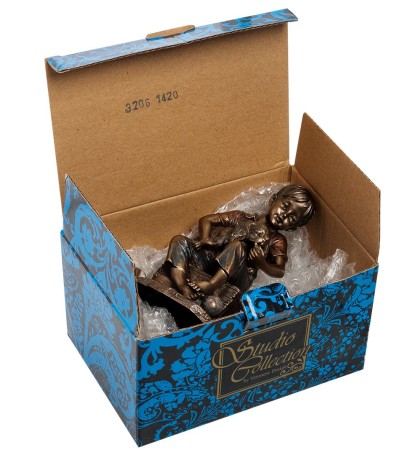 WS-955 Статуэтка "Мальчик с собакой"