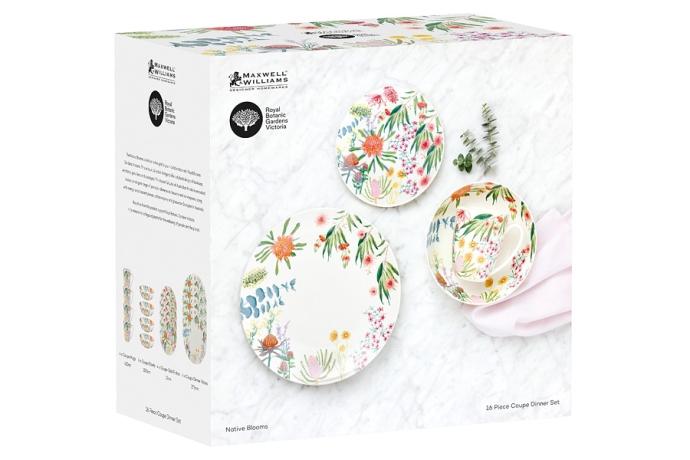 Обеденный сервиз Цветущий луг, 4 персоны, 16 предметов Maxwell & Williams