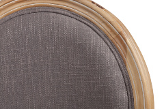 Кресло-стул деревянное светло-серое Pollina