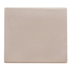 Простыня на резинке (SB), tenderness, сатин, 160x200x30 см. серо-бежевый, BOVI