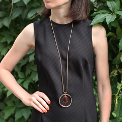 Колье COFFE AGATE