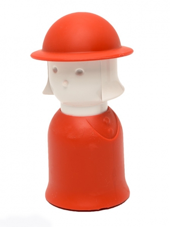 Солонка+перечница Mr.Pepper & Mrs. Salt, красный, Qualy