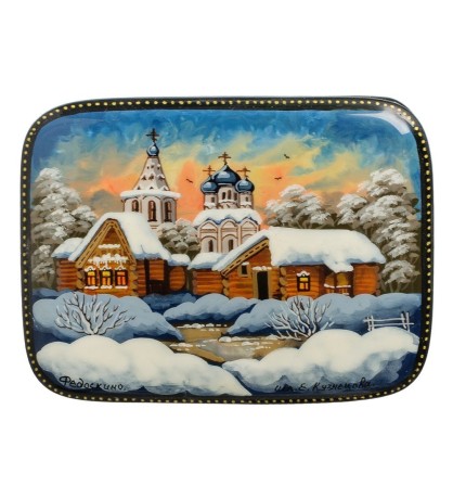 ШК-80/26-A Шкатулка "Монастырь"