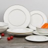 Обеденный сервиз Жемчуг, 6 персон, 27 предметов, Emily