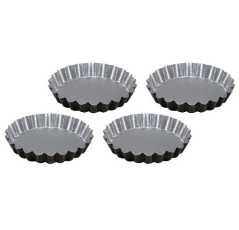 Формы для выпекания тарталеток черные, 4 шт. Guardini