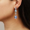 Серьги CARMEN SG L. BLUE/AQUA