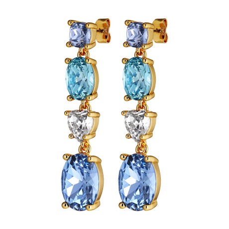 Серьги CARMEN SG L. BLUE/AQUA