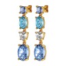 Серьги CARMEN SG L. BLUE/AQUA