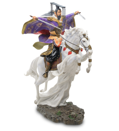 WS-759 Статуэтка "Китайский воин на коне"