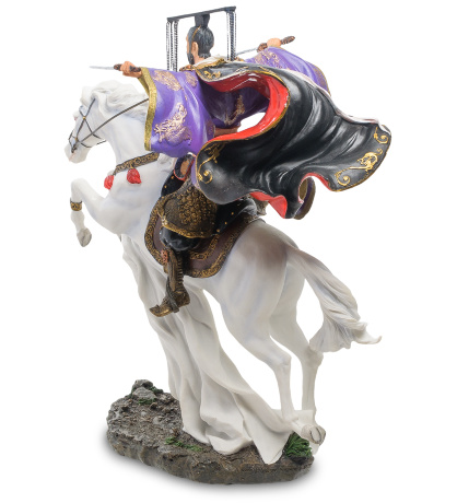 WS-759 Статуэтка "Китайский воин на коне"