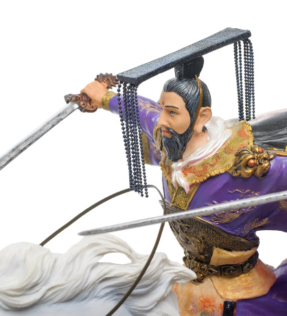 WS-759 Статуэтка "Китайский воин на коне"