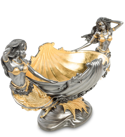 WS- 45 Ваза "Ракушка с Русалками"