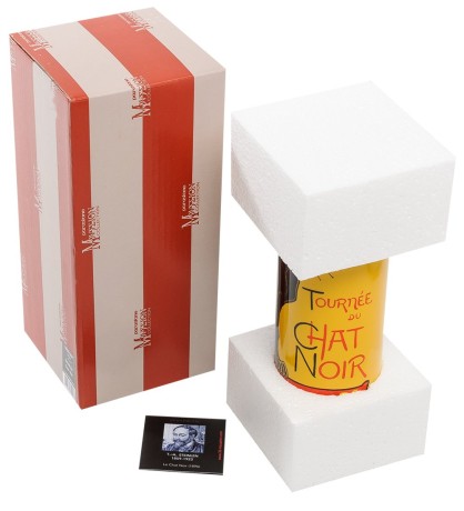 pr-VAS10ST Ваза "Le Chat Noir" Теофиль-Александр Стейнлен (Museum Parastone)