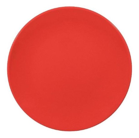 Тарелка (красная) Harlek, 25 см, Kutahya