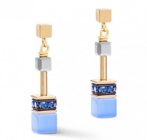 Серьги Blue-Gold 2839/21-0716 Coeur de Lion