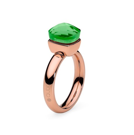 Кольцо Firenze peridot 16 мм. Qudo