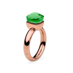 Кольцо Firenze peridot 16 мм. Qudo