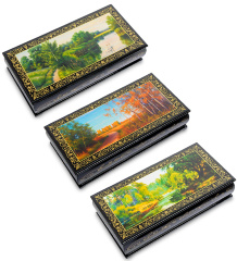 ШК-11/ 8-A Шкатулка в технике декупаж (11х22х4)