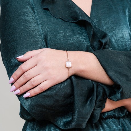 Браслет Куб SHELL ROSE Fiore Luna