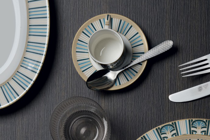 Набор чашек с блюдцами Liberty, 0,08 л, 2 шт. Pozzi Milano 1876