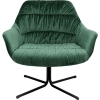 Кресло вращающееся Bristol, коллекция "Бристоль" 83*79*76, Полиэстер, ДСП, Сталь, Полиуретан, Зеленый