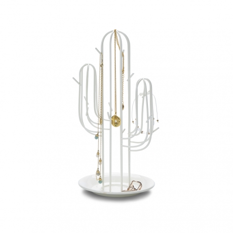 Подставка для украшений Cactus белая, Balvi