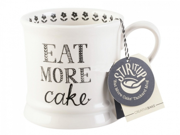 Кружка, 280 мл. Eat more cake Stir it up Kitchen Craft