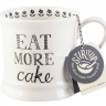 Кружка, 280 мл. Eat more cake Stir it up Kitchen Craft