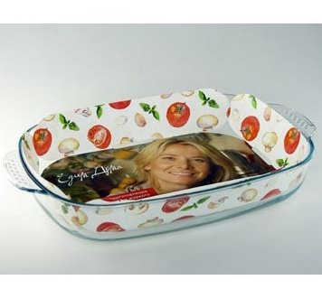 Форма стеклянная, прямоугольная, 2,4 л. Едим Дома