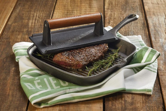 Пресс для гриля, 21x11x6,5 см. чугун KC Kitchen Craft