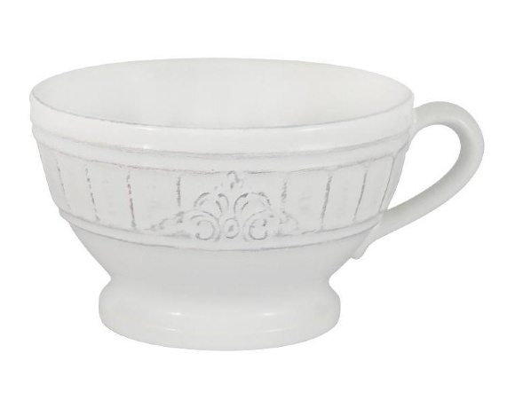 Чашка для завтрака, суповая чашка Venice, 500 мл. белая Matceramica