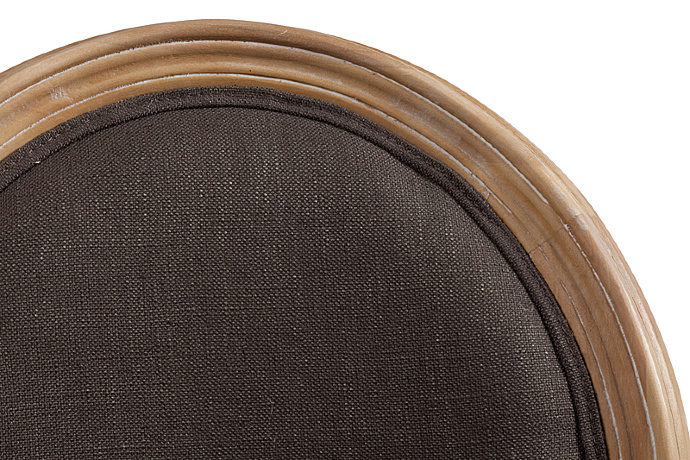 Кресло-стул деревянное серое Pollina