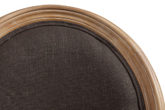 Кресло-стул деревянное серое Pollina