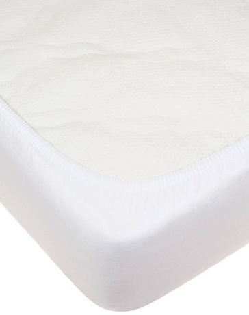 Наматрасник защитный, 90х200х30см, белый, BOVI