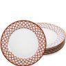 JK-239 Набор из 6 тарелок "Элегантность" (Eleganza Pavone)