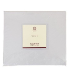 Простыня на резинке (SB), сатин, 160x200x30см, серо-бежевый, BOVI