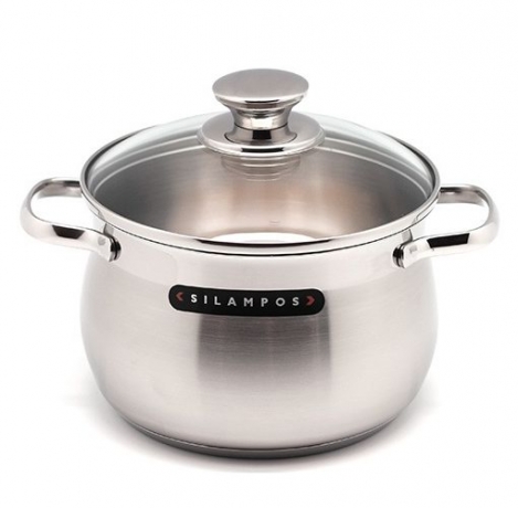 Глубокая кастрюля 3,1 л. (18см) Роял Silampos