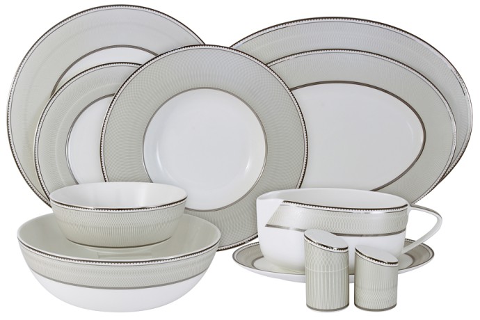 Обеденный сервиз Маренго, 6 перосн, 27 предметов, Emily