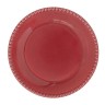 Тарелка закусочная Tiffany, бургунди, 19 см. Easy Life