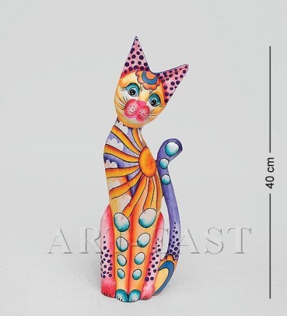31-026 Фигура "Кот Солнышко" 40 см (о.Бали)
