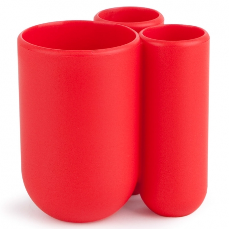 Подставка для зубных щеток Touch, красная, Umbra