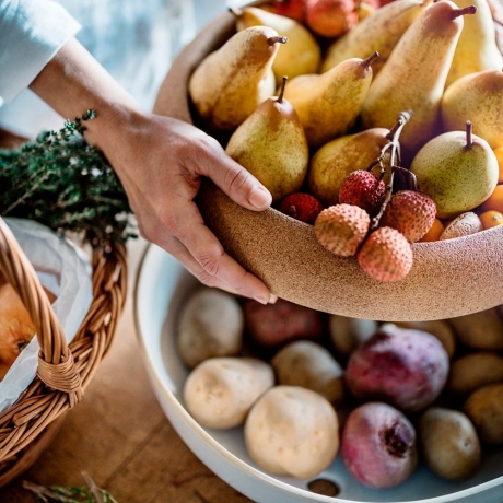 Емкость д/хранения овощей и фруктов, цвет белый, Emile Henry