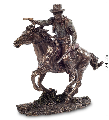 WS-437 Статуэтка "Ковбой на коне"