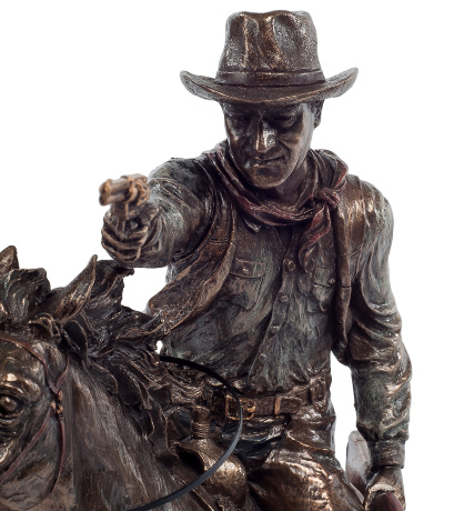 WS-437 Статуэтка "Ковбой на коне"