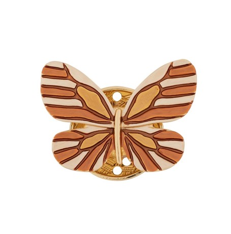 Брошь Бабочка XZ1386.6 R/G Shadore