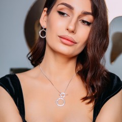 Колье CAL+CRY Fiore Luna