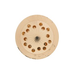 Брошь Дерево с листьями XZ1226.11 V/G Shadore