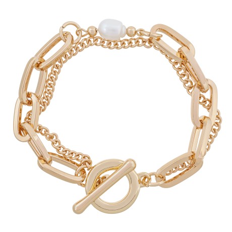 Браслет Perle LB5090 BW/RG Fiore Luna