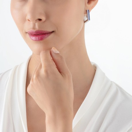 Пусеты Blue-Silver 0133/21-0717 Coeur de Lion